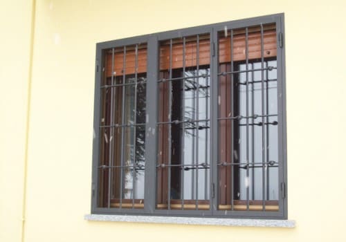 Grata di sicurezza in ferro battuto: soluzione di sicurezza elegante e funzionale per la casa
